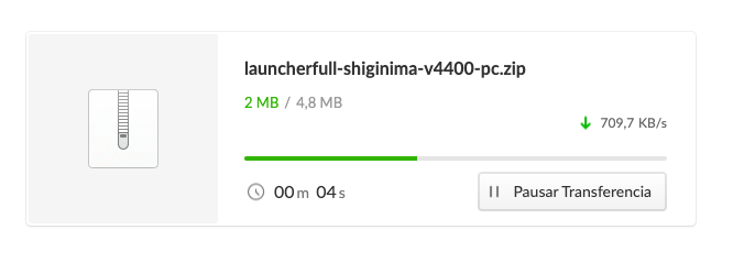 Shiginima Launcher Download & Transfer